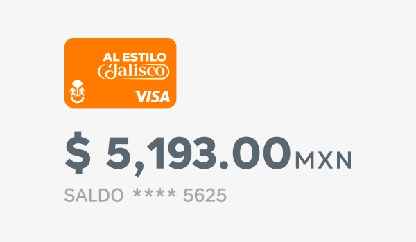 Icono de consulta de saldo en la app