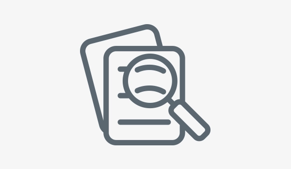 Icono de reporte de robo o extravío